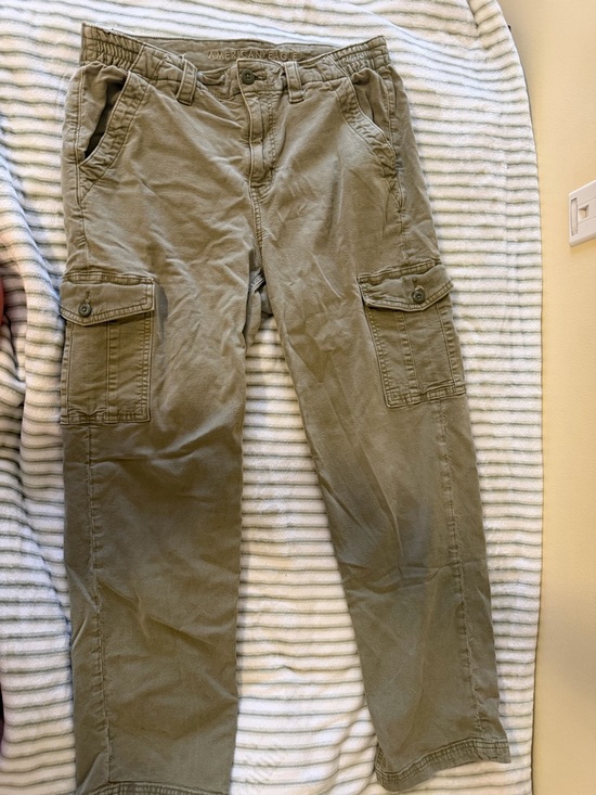 American Eagle Outfitters Pants - American Eagle Outfitters Olive Green Cargo Pants